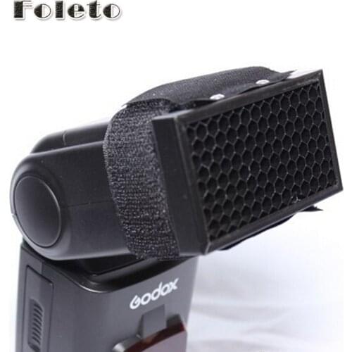 FOLETO HC-01 Honeycomb Grid Filter for Canon for Nikon for Pentax for Godox for YONGNUO Speedlite Flash Photo Studio Accessories