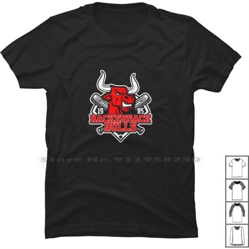 Hackensack Bulls T Shirt 100% Cotton Humor Tage Hack Geek Bull Nsa Gym Age Ny Me Funny Anime