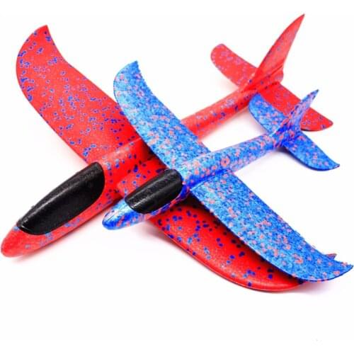 Hand Throw Flying Glider Planes Foam Aircraft Model EPP Resistant Breakout Aircraft Party Game Children Outdoor Fun Gift Toys