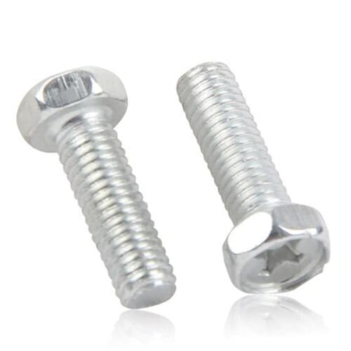 M5x(8mm-40mm Length) Phillips Screw Hexagon Socket Head Hex Screws Galvanized bolts