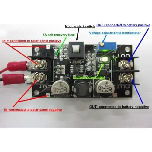 DC 6V 12V Battery Charger Module Solar Panel Controller Charging Module 4A max