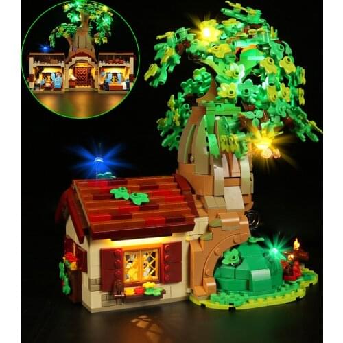 BrickBling Led Light Kit For 21326 Idea Winnie the Pooh Collectible Model (No Building Blocks)