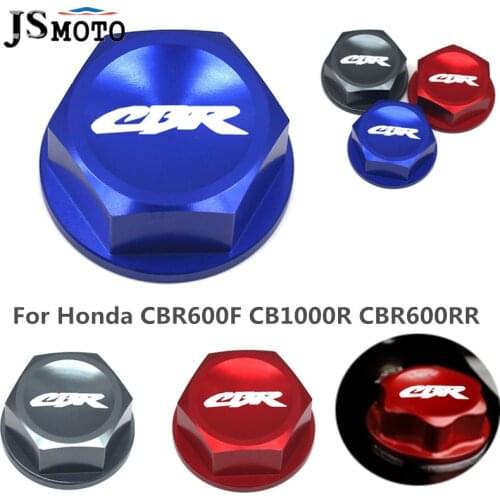 NEW Motorcycle Steering Stem Nut Head Screw Cover CNC Aluminum Tuerca Direccion For Honda CBR600F CBR600RR CB1000R CB 1000R CBR