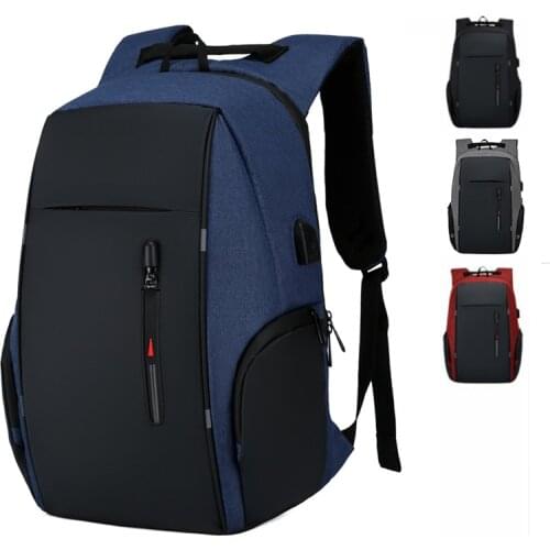 Men Multifunction Anti Theft Backpack 15.6" Inch Laptop USB Charging Backpacks Waterproof Schoolbag Business Travel Bags