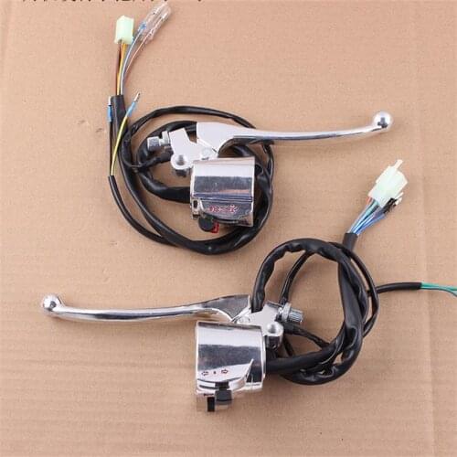 22mm 7/8" Motorcycle Scooter Horn Turn Signal Electric Start Handlebar Lever Controller Switch for Harley Bobber For Kawasaki