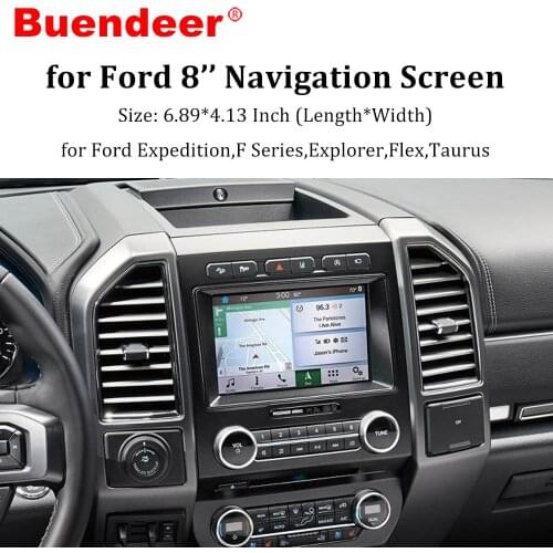 Buendeer GPS Screen Protector Glass film for 2015-2019 Ford Expedition /for Ford F150 F250 F350 F450/for FLEX/Taurus/Explorer
