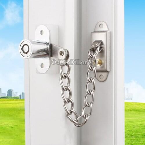 Brand New 1PCS Home Anti-theft Security Door Chain Locks Prevent Baby Children Open Door & Window Safety Lock