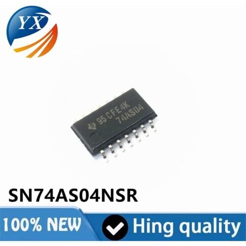 10pcs/74AS04 SN74AS04NSR SMD SOP-14 5.2 Wide Body Inverter Chip Original Genuine