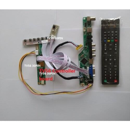 For N140BGE 40pin 1366X768 14" digital Controller board Screen PanelLCD VGA HDMI LED DIY Display Kit