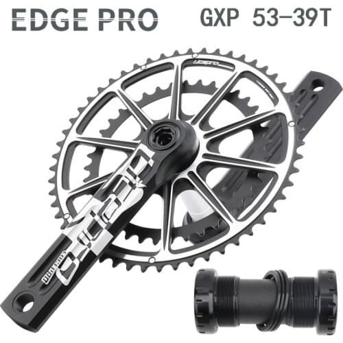 Litepro EDGPRO road bike crank GXP straight mounted crank 2021 new dualdisc aluminum alloy 170mm road bike Folding bike crankset