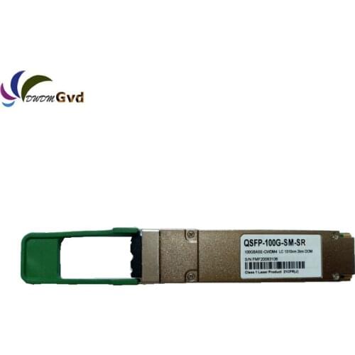 Cisco QSFP-100G-SM-SR Compatible 100GBASE-CWDM4 QSFP28 100G 1310nm 2km DOM LC SMF Optical Transceiver Module