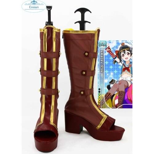 LoveLive! Love Live Nozomi Tojo Navy Sailor Cosplay Boots Costume Shoes