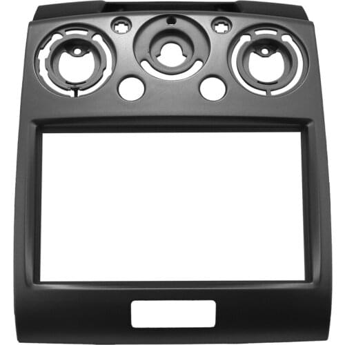 Radio Stereo Panel For Ford Everest Ranger Mazda Bt-50 Bt50 Double 2 Din Fascia Dash Installation Trim Kit Face Plate Bezel