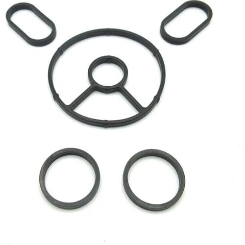 Oil Cooler Gasket Repair Kit For Citroen C4 C5 C8 Dispatch Fiat Scudo Ulysse Ford Focus C-Max Galaxy Kuga Mondeo S-Max 1103.S4