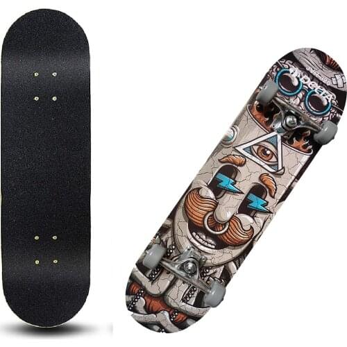 Standard Skateboards for Beginners Kids Boys Girls Teenager 79x20cm