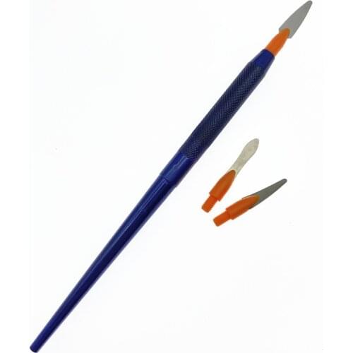 Dental Ceramic Porcelain Cement Power Glass Ionomer Mixing Spatula Knife Blade