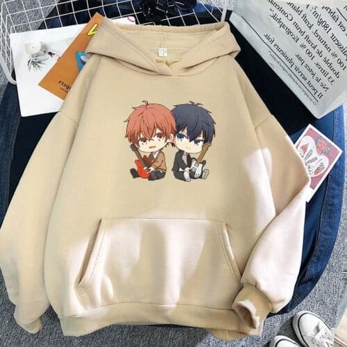 Yaoi Bl Given Hoodies Men Kawaii Couple Anime Crewneck Long Sleeve Manga Music Mafuyu Harajuku Hoodie Sweatshirts Streetwear