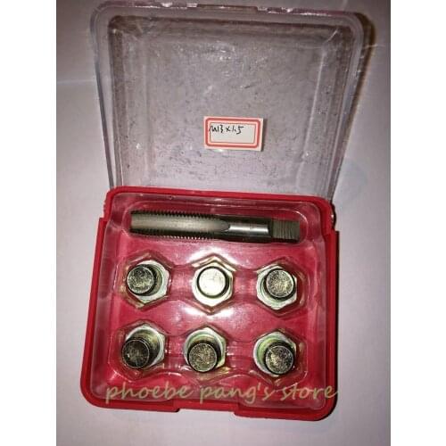 High Quality M13 M13x1.5 Oil Pan Drain Screw Thread Repair Tool Auto Hand Tools