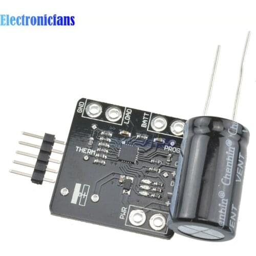 MCP73871 PowerBoost USB 5V DC Solar Lipoly Lithium Lon Polymer Charger Board 3.7V/4.2V Battery Charger Module