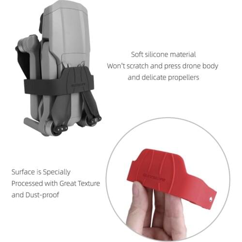 Safety Propeller Fixator Protector Stabilizer Silicone Eco-friendly Prop Holder Elements Playing for DJI Mavic Air 2