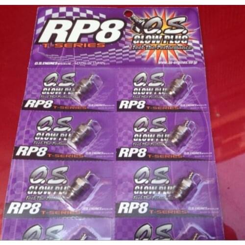 1pcs OS O.S. RP8 RC R/C Turbo Cold On-Road .12- .21 Nitro Glow Plug The unit price is 1 piece