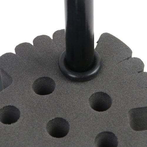 MagiDeal 2Pcs Fly Tying Tool Post Caddy Foam Fly Fishing Vise Tool Holder