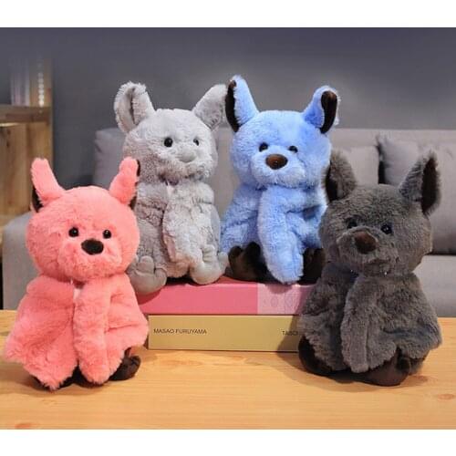 2020 Creative Cartoon Bat Plush Toy Dark Elf Cute Bat Baby Soft Personality With Sleep Storytelling Plush Toy Gift For Children