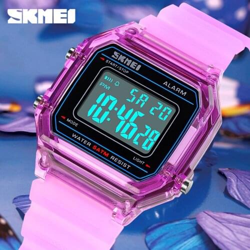 Top Brand SKMEI Watch Men Luxury Digital LED Light Chronograph Wristwatch 50M Waterproof Military Watches Fashion Sport Clock