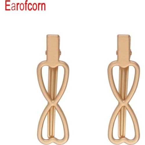 Earofcorn Simple and Elegant hairpin Fashionable and Durable Works on all hair types including hair accessories 2 Pieces Set