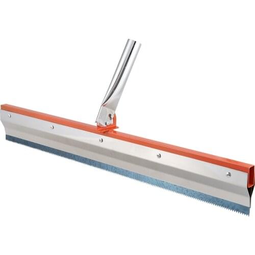 Hot YO-Stainless Steel Notched Squeegee Epoxy Cement Painting Coating Self Leveling Flooring Gear Rake Construction Tools Part