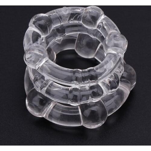 Cock ring penis ring 3Pcs Male Penis Cock Ring Impotence Erection Enhancer Delay Prolong Sex Aid Toys dropshipping