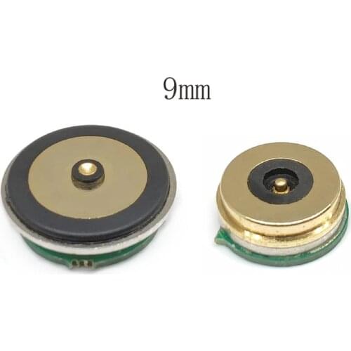 1pcs 1set 9MM Magnetic DC Charging Magnet Pogo pin Connector 3A 2Pin Charge Power Through Hole Male Female Probe Solder Wire PCB