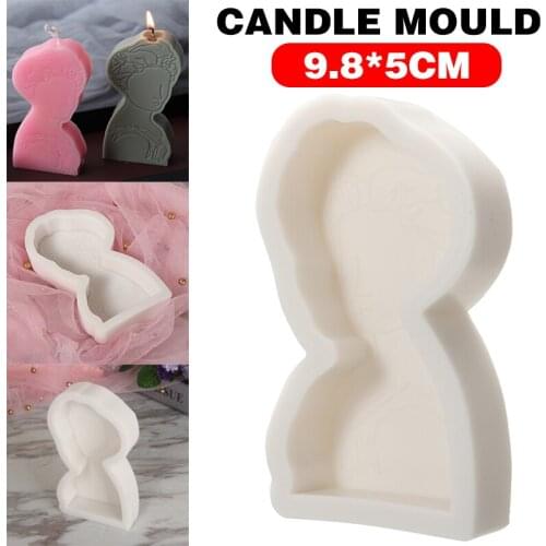 New 3D Portrait Silicone Candle Mold DIY Handmade Wax Melt Soap Craft Making Mould Multi Portrait Biscuit Cookies Baking Mold