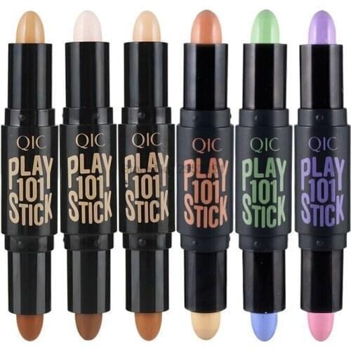By DHL 500pcs 3D Corrector Contour Stick Makeup Bronzers & Highlighters Pen Highlighter For Face Concealer Contouring Cosmetic