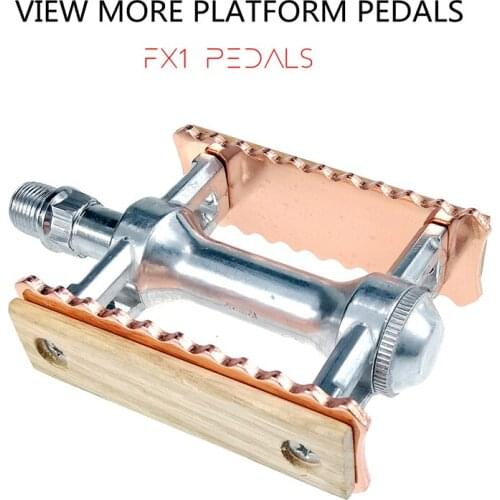 SHANMASHI Retro MTB Bicycle Pedals Mountain Road Bike Cycling Alloy Vintage Bearing BMX Ultra-light Pedal Accessories Bike Part