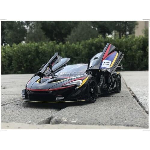 Almost Real 1/18 For McLaren P1 GTR 2014 Pebble Beach Concours d'Elegance Diecast Car Model Toys Gifts Collection Ornaments