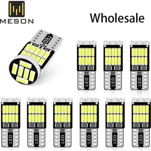 T10 Led Canbus W5W Led Car Interior Light 26led 4014smd 194 168 620 No Error Reading Dome Light Instrument Plate Lamp