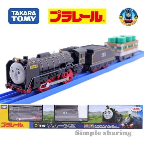 Takara TOMY Tomica Plarail TS-07 TRACKMASTER HIRO TRAIN Model Kit Hot Pop Baby Toys Funny Educational Diecast Track Bauble