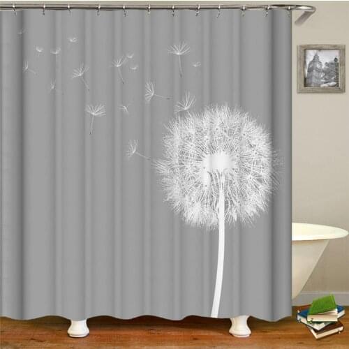 Bathroom Curtain Modern Simple Pattern Home Decor Waterproof Polyester Shower Curtains Bath Screen 180*180cm & 180*200cm