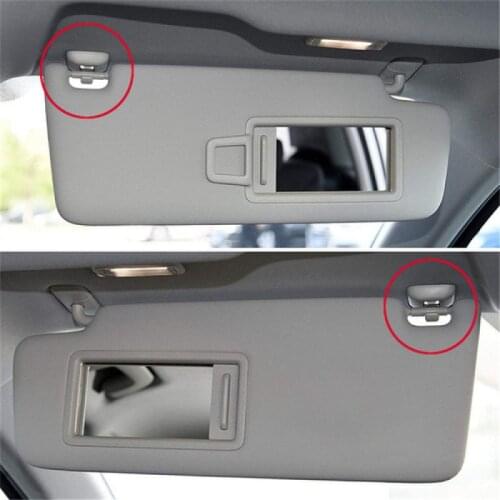 2pcs new sun visor buckle sun shield hook bracket suitable for Audi A1A3A4LA5A6A7 Q5 car accessories