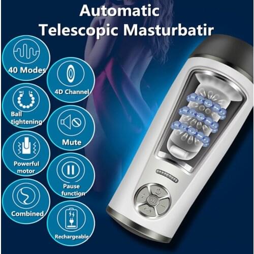 1pcs Powerful Automatic High Speed Male Masturbator Strong Suck Sex Machine Penis Massage Size Adjustable Adult man Sex Toys