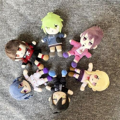 15cm Anime Danganronpa V3 Dangan Ronpa Oma Kokichi Plush Toys Cute Soft Stuffed Dolls key chains For Kid Gift