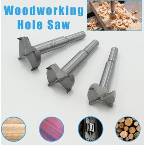 18pcs Forstner Wood Drill Bit Self Centering Hole Saw Cutter Woodworking Core Drill Bits Tools Set Carbon Steel Drill Bit Set