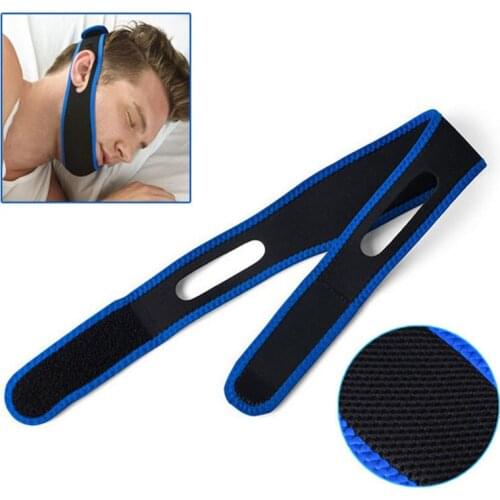 Anti Snoring Chin Stop Snoring Anti Strap Snore Chin Jaw To Sleep Supporter Apnea Belt For Woman Man Care Sleeping Tools