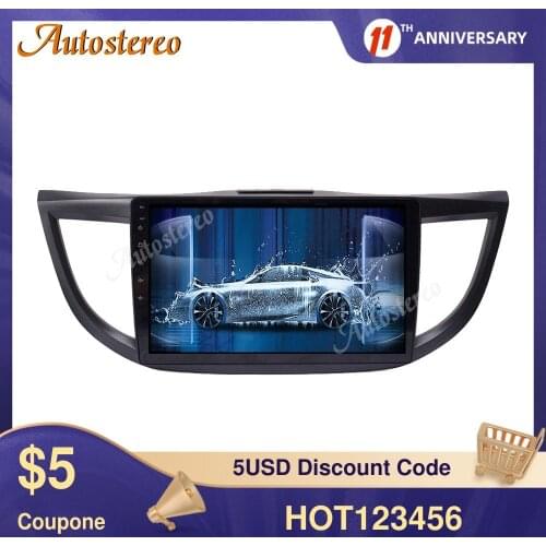 For Honda CRV CR-V 2012-16 Android10.0 Wireless Carplay Car No DVD Player GPS Navigation Multimedia Player Radio Stereo Headunit