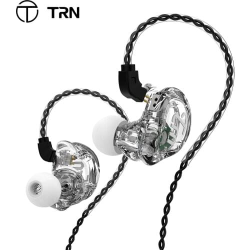 TRN V10 2DD 2BA Headphones Hybrid In Ear Earphone HIFI DJ Monitor Running Sport Earphone Headset TRN V90 V20 V80 V30 AS10 T2 VX