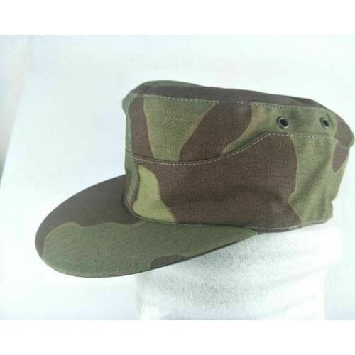 WW2 GERMAN ARMY SOLDIER ITALIAN CAMO FIELD CAP MILITARY HAT HI-Q1943 armyshop2008