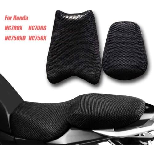 OEM custimized motorcycle cool seat interior part for NC700X NC700S NC700 NC750/750S with 3D air mesh and breathable cushion