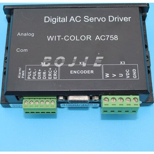 Leadshine AC758 motor driver, Wit-color printer digital AC servo driver