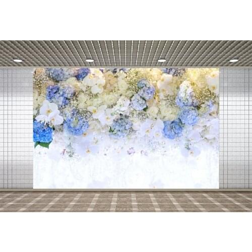 Lyavshi Bridal Flowers Backdrops Wedding Stage Party Decor Photozone Banner Photo Photographic Background For Photo Studio Props